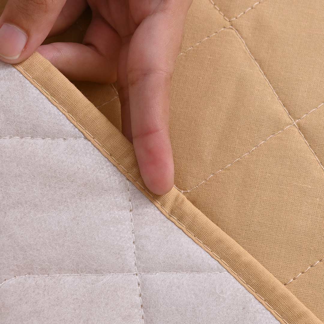 Fine Cotton Quilted Sofa Cover - Available in 6 Colors