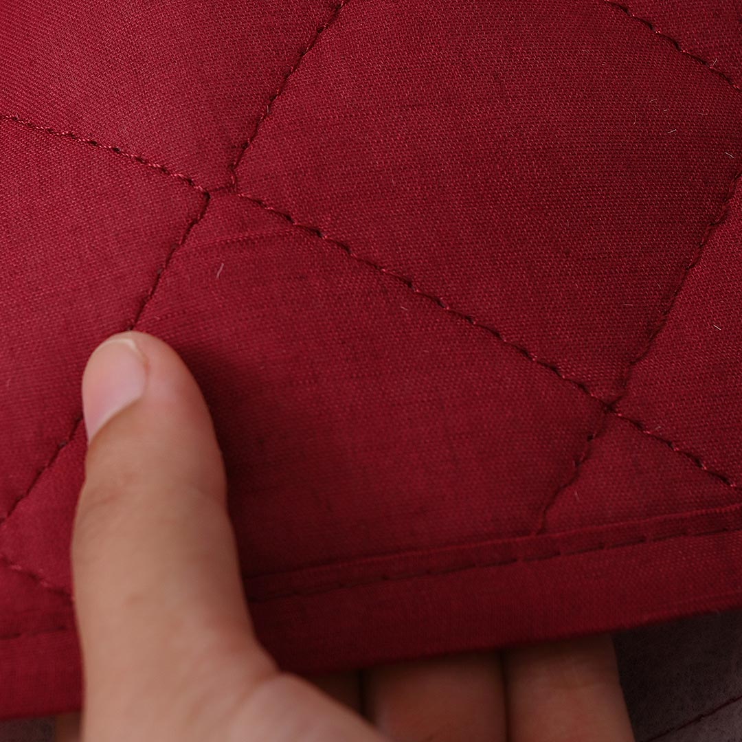 Fine Cotton Quilted Sofa Cover - Available in 6 Colors