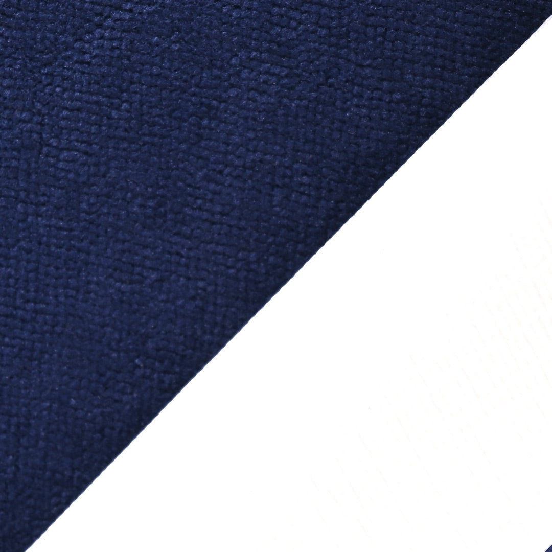 Terry polyester Waterproof Mattress Protector In Blue Color With Elastic Fitting