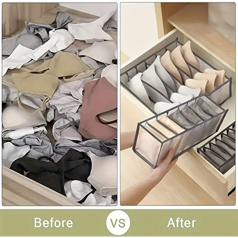 Erratic To Elegant - 6 Grids Women Accessories Organizer