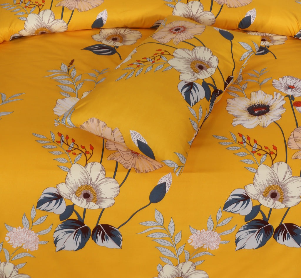 Brettly Printed Bed Sheet Set – King Size