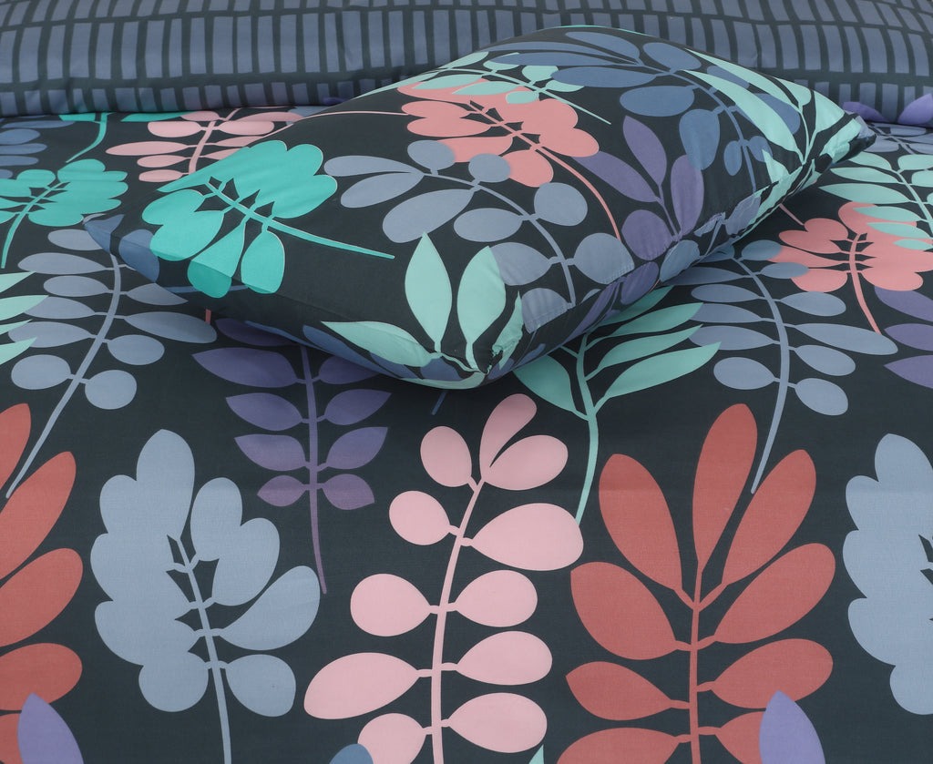 Mina Printed Bed Sheet Set – King Size