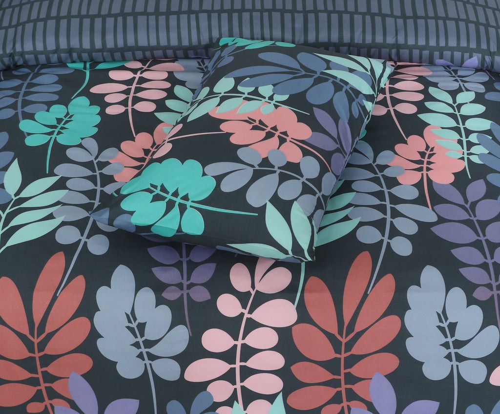 Mina Printed Bed Sheet Set – King Size