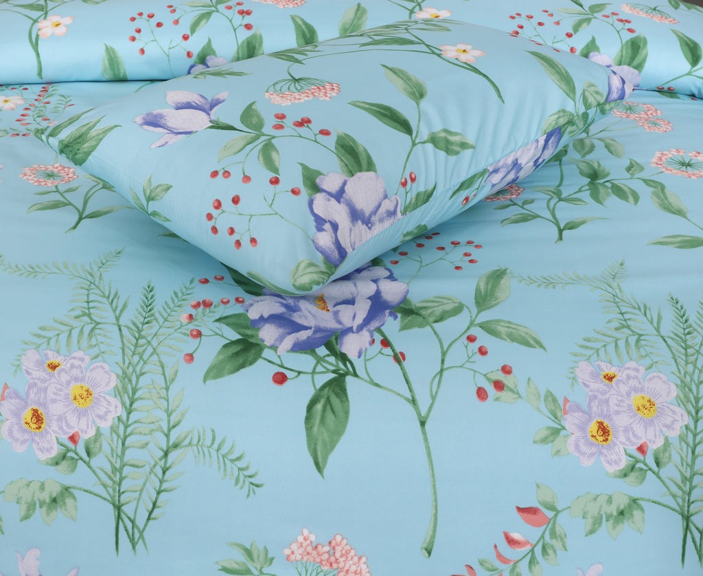 Zintra Printed Bed Sheet Set – King Size