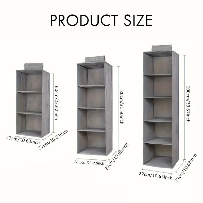 Muddled to Magical - Multilayer Closet Hanging Organizer
