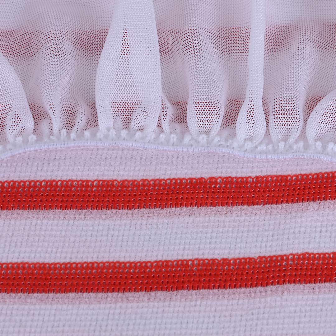 Terry Towel Waterproof Mattress Protector With Elastic Fitting – Pink