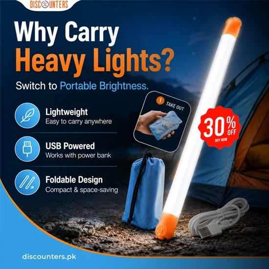 Inflatable Folding Camping Light