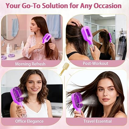 2 in 1 Spray Hair Brush