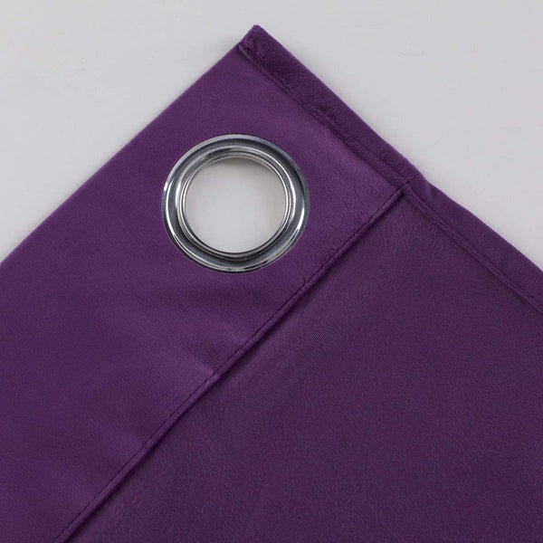 Premium Velvet Curtain for Bedrooms & Living Rooms - Purple