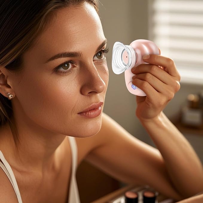 Portable eye cleaning steamer