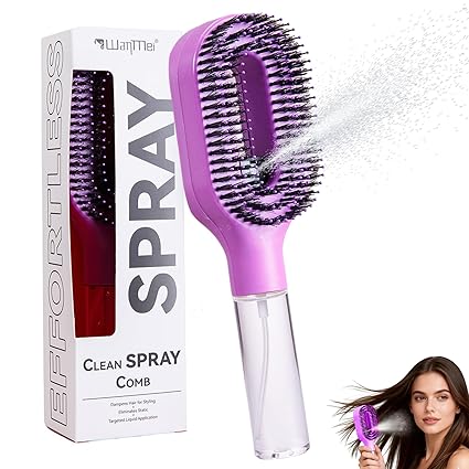 2 in 1 Spray Hair Brush