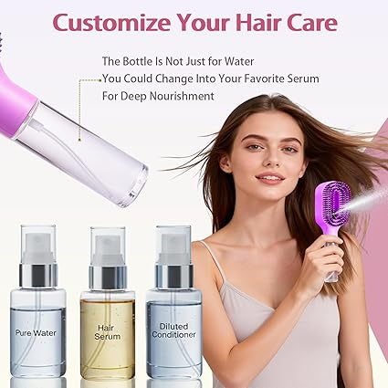 2 in 1 Spray Hair Brush