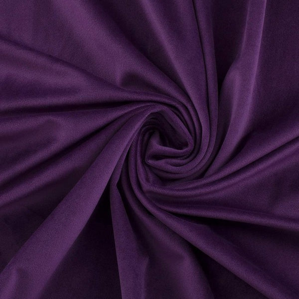 Premium Velvet Curtain for Bedrooms & Living Rooms - Purple
