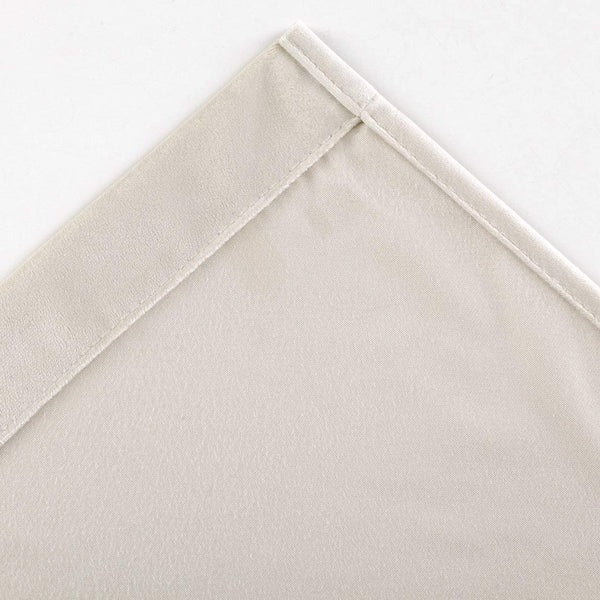 Premium Velvet Curtain for Bedrooms & Living Rooms - White