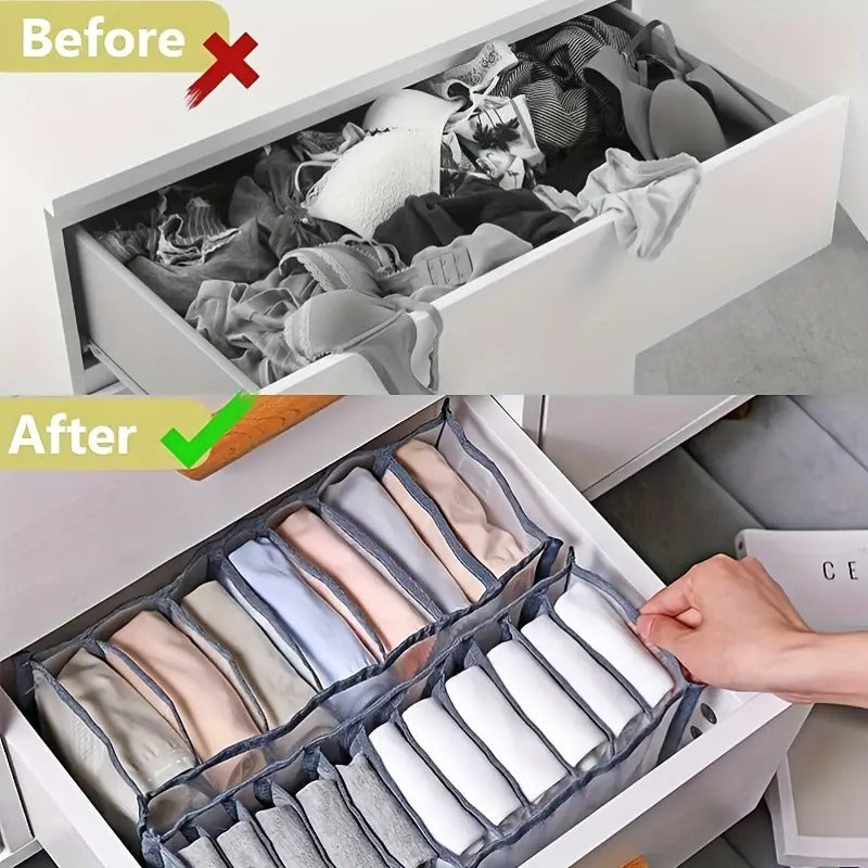 Loopy To Lovely - 10 Grids Socks / Accessories Organizer