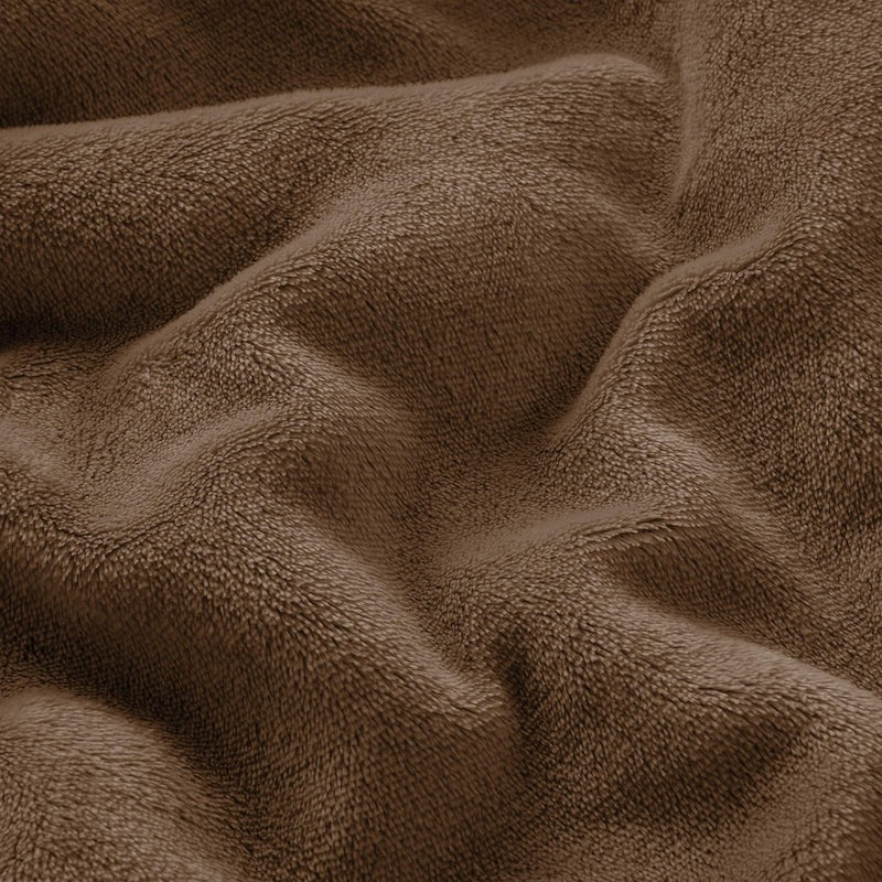 Ultra Soft Reversible Sherpa Throw Blanket – Chocolate | Luxurious Comfort for Every Home