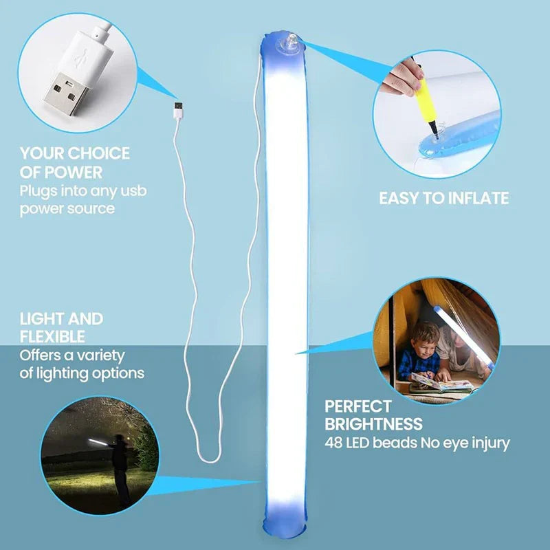 Inflatable Folding Camping Light