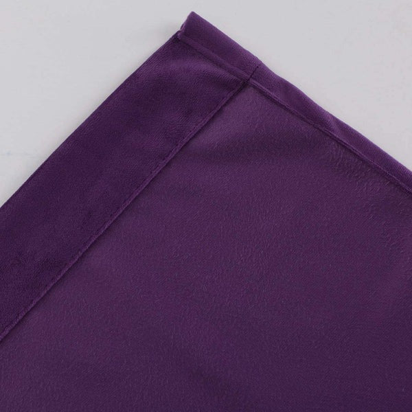 Premium Velvet Curtain for Bedrooms & Living Rooms - Purple