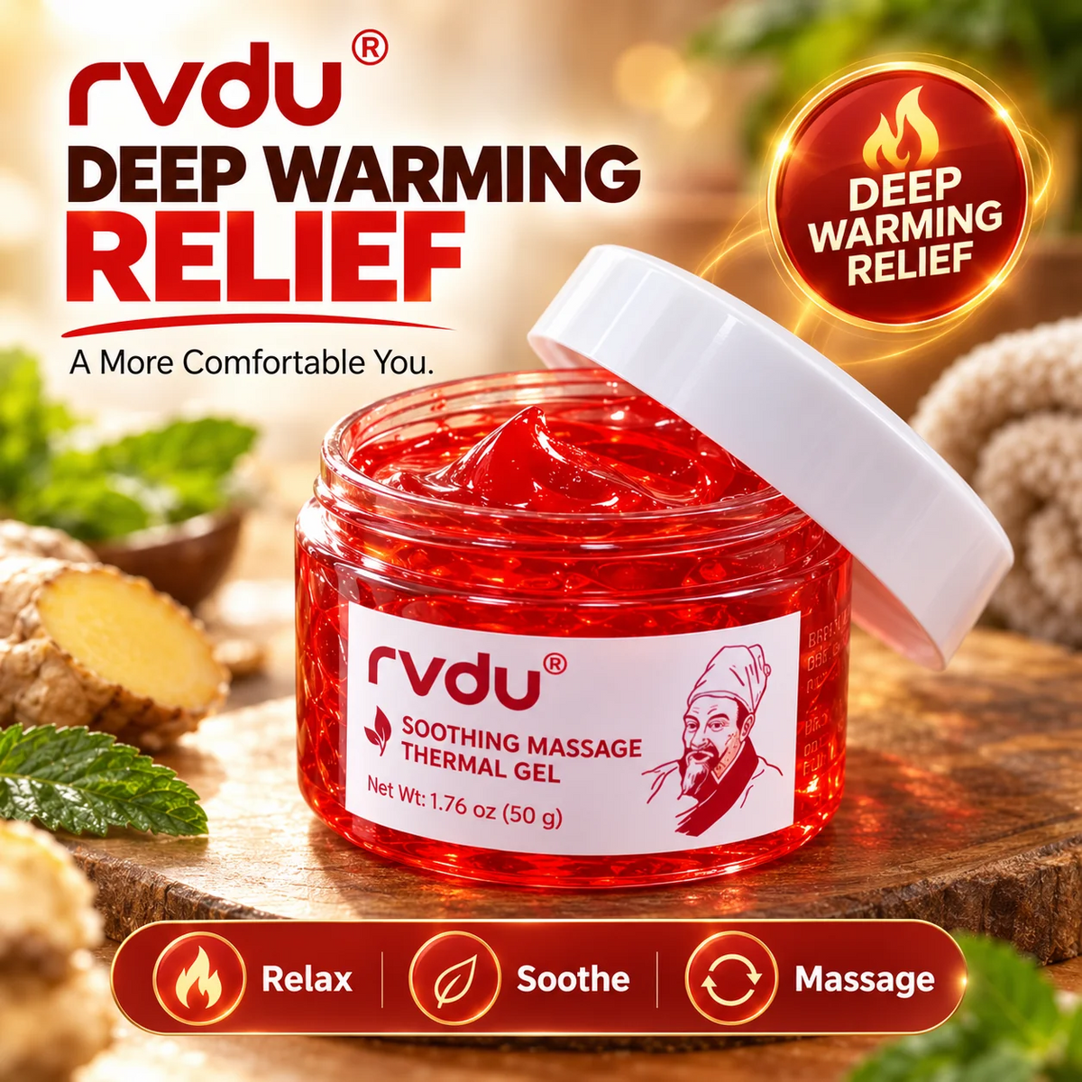WoodWarm Joint Pain Relief Gel