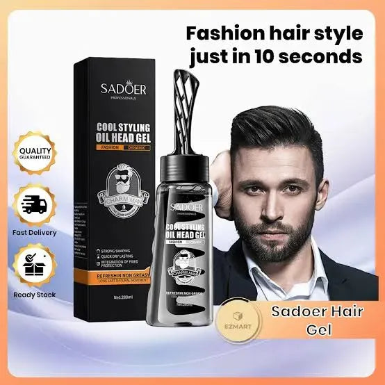 Sadoer Cool Styling Oil Head Gel - 280ml