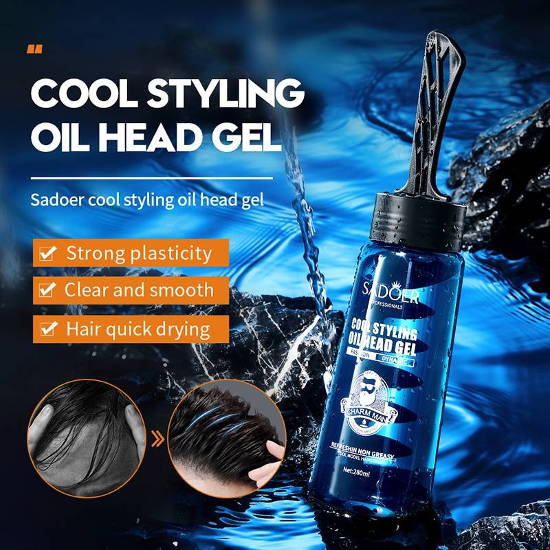 Veze Cool Styling Oil Head Men Hair Styling Gel 280ml